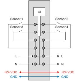 PLC-X20系列_数字量输入模块_6.X20DI2653,X20DI4653,X20DI6553_1.产品简介_X20DI4653_X20DI4653.files_image002